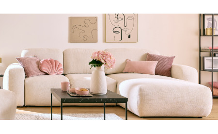 Canapé d'angle reversible